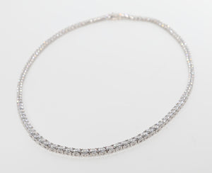 4MML CRYSTAL TENNIS NECKLACE