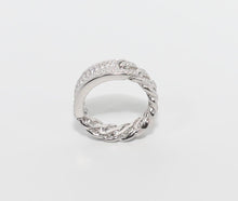 Load image into Gallery viewer, DIAMOND CUBAN PLATE RING