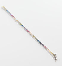 Load image into Gallery viewer, RAINBOW TENNIS BRACELET