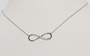 INFINITY LOVE CHOKER NECKLACE