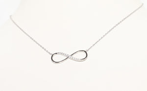 INFINITY LOVE CHOKER NECKLACE