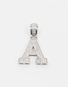 DIAMOND BOX LETTER PENDANT