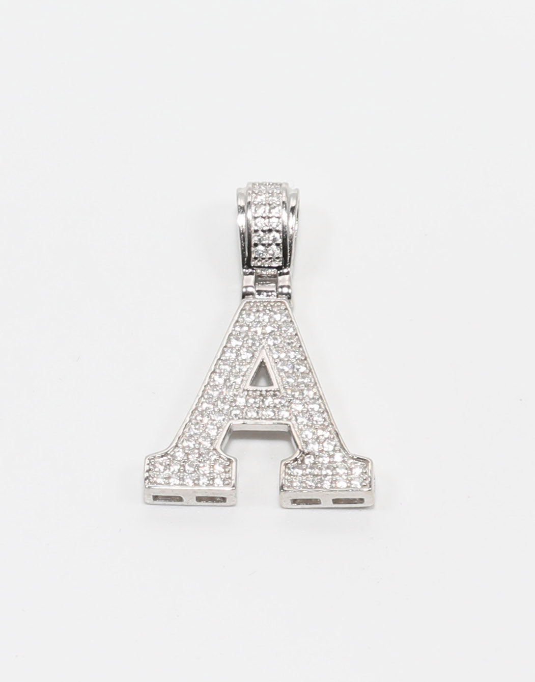 DIAMOND BOX LETTER PENDANT