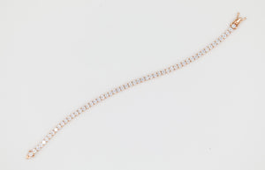 DIAMOND BRACELET ROSE GOLD