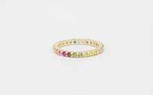 Load image into Gallery viewer, RAINBOW DIAMOND RING SKINNY