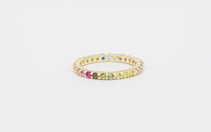 RAINBOW DIAMOND RING SKINNY